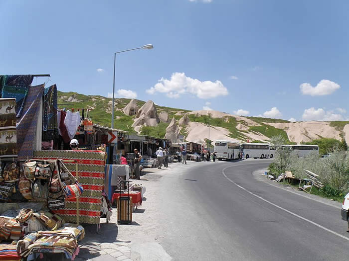 Roadside market in Cappadocia