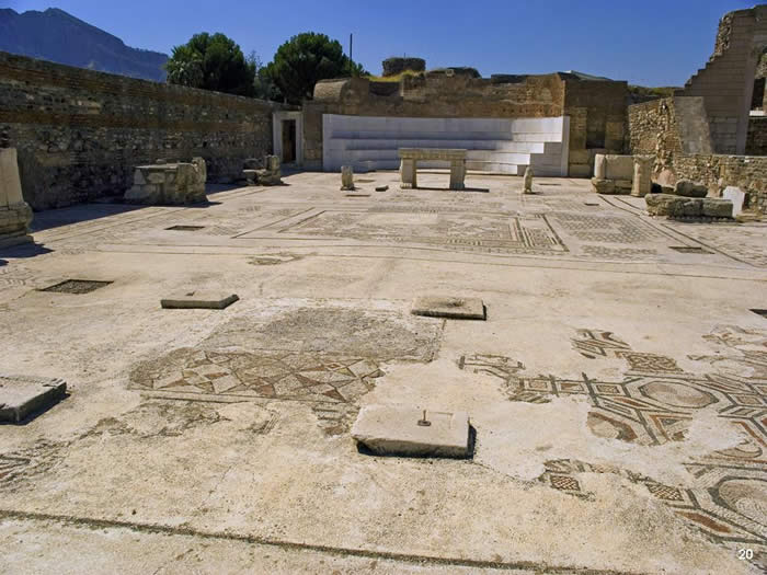 Ancient synagogue in Sardis