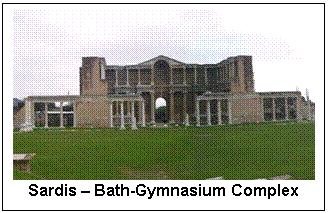 Text Box:    Sardis – Bath-Gymnasium Complex  